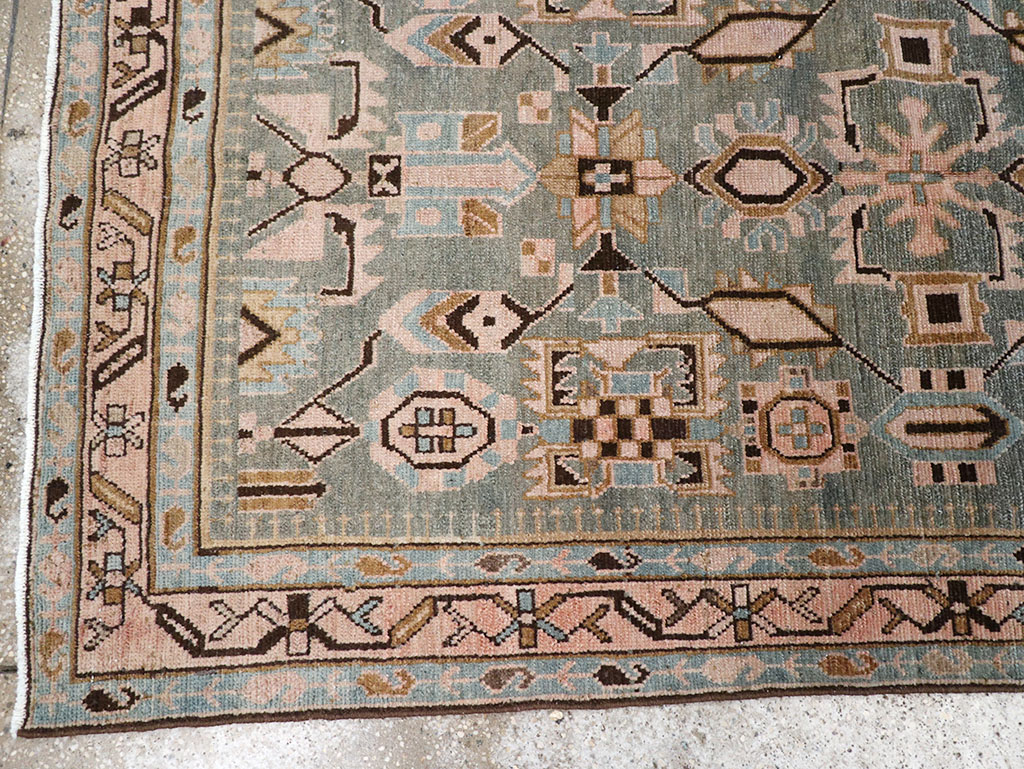 Vintage Persian Malayer Runner, No.32726 - Gss