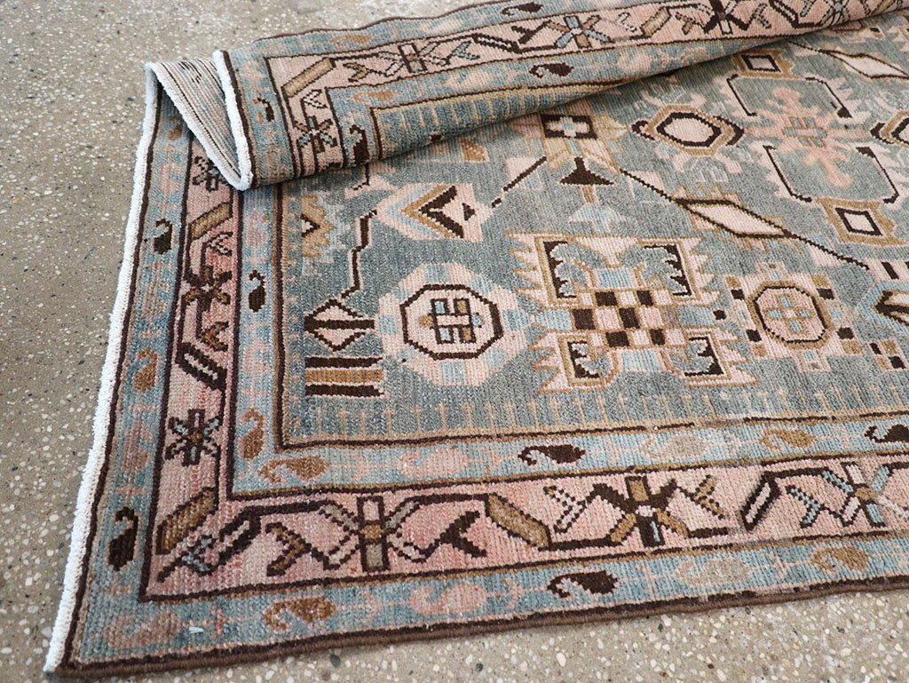 Vintage Persian Malayer Runner, No.32726 - Gss