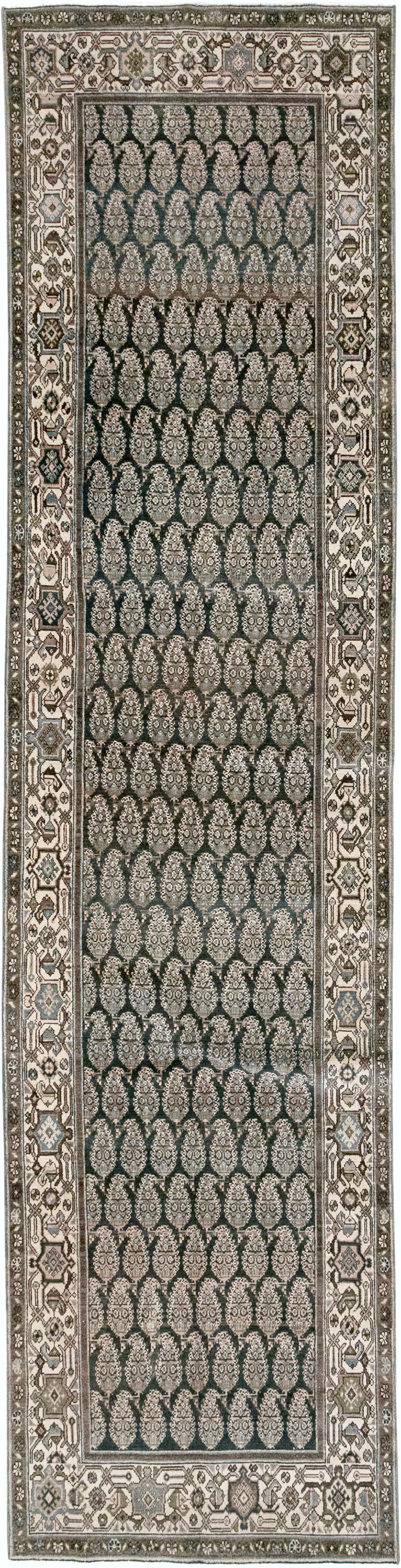 Antique Persian Malayer Runner, No.32728 - Gss