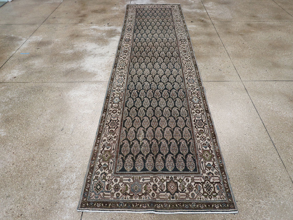 Antique Persian Malayer Runner, No.32728 - Gss