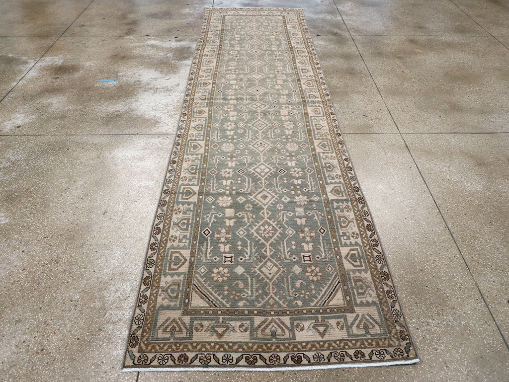 Vintage Persian Malayer Runner, No.32729 - Gss