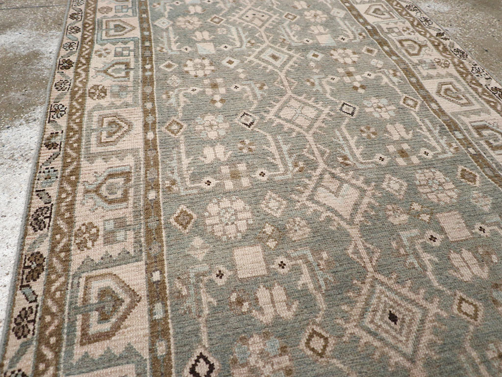 Vintage Persian Malayer Runner, No.32729 - Gss