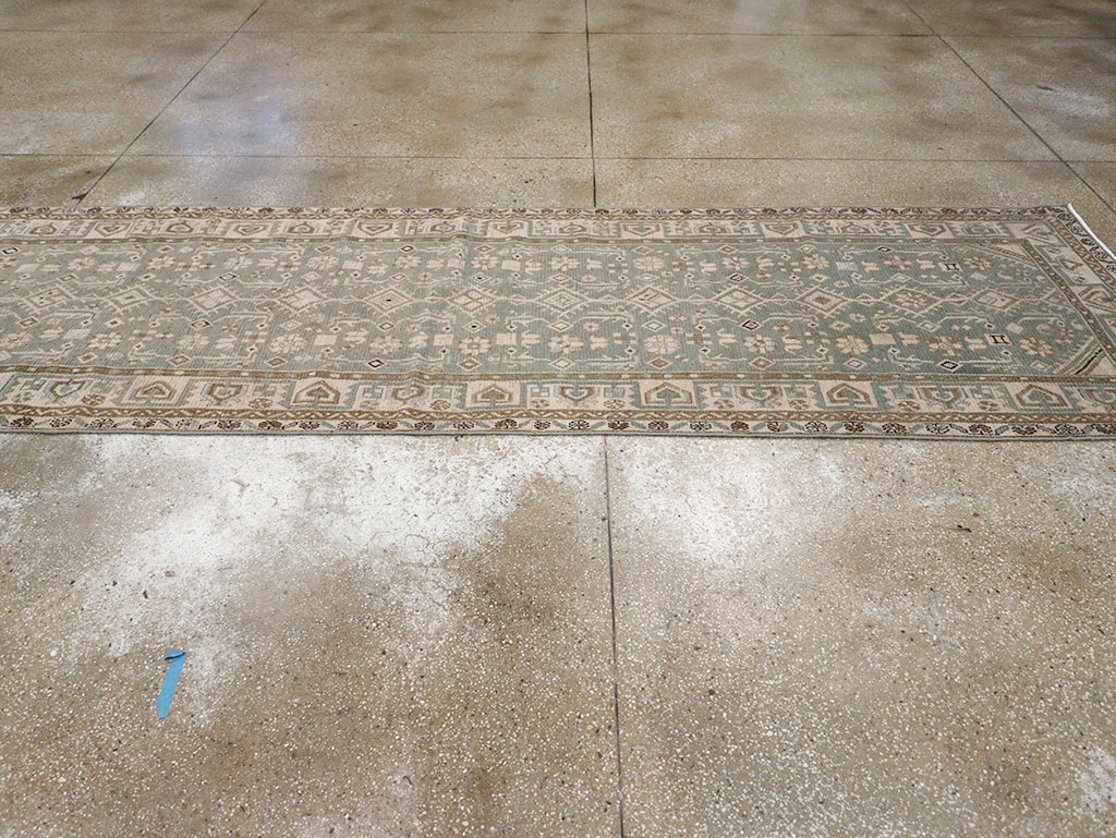 Vintage Persian Malayer Runner, No.32729 - Gss