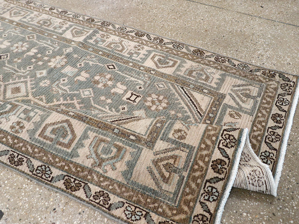Vintage Persian Malayer Runner, No.32729 - Gss