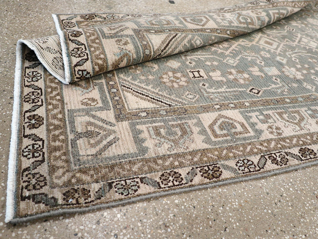 Vintage Persian Malayer Runner, No.32729 - Gss