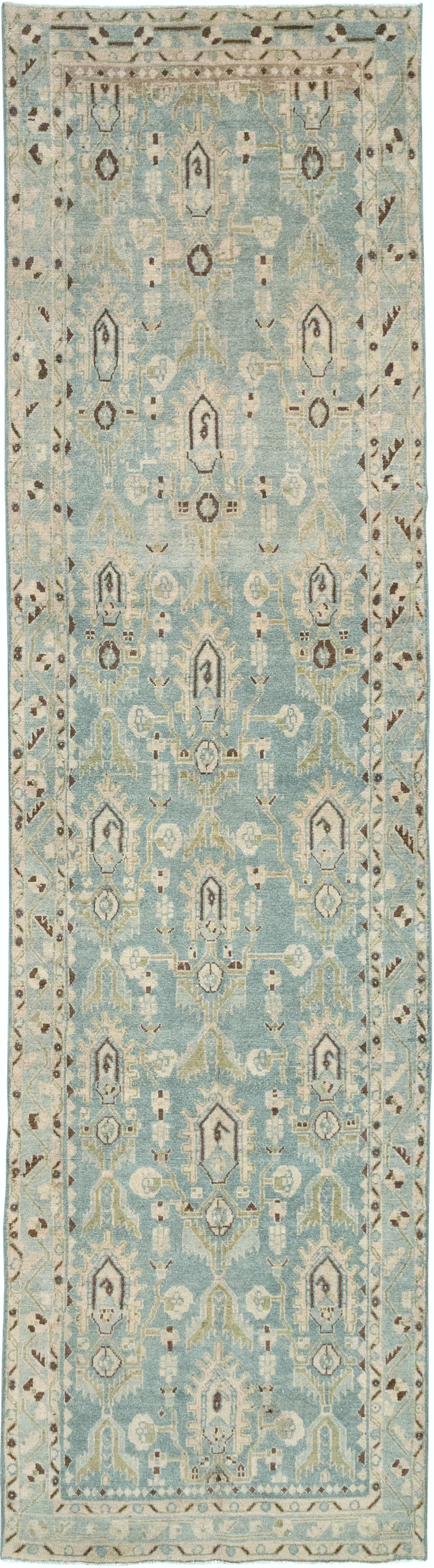 Vintage Persian Malayer Runner, No.32730 - Gss