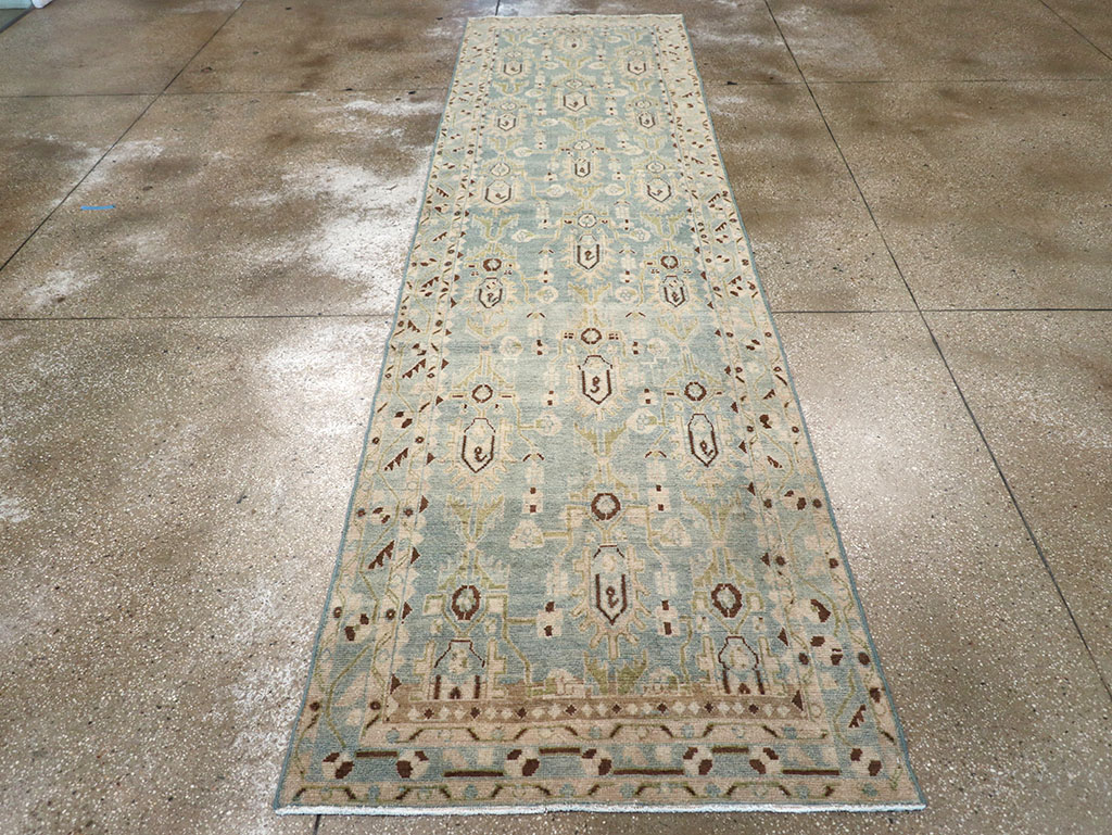Vintage Persian Malayer Runner, No.32730 - Gss