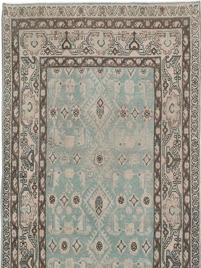 Vintage Persian Malayer Long Runner, No.32731 - Gss
