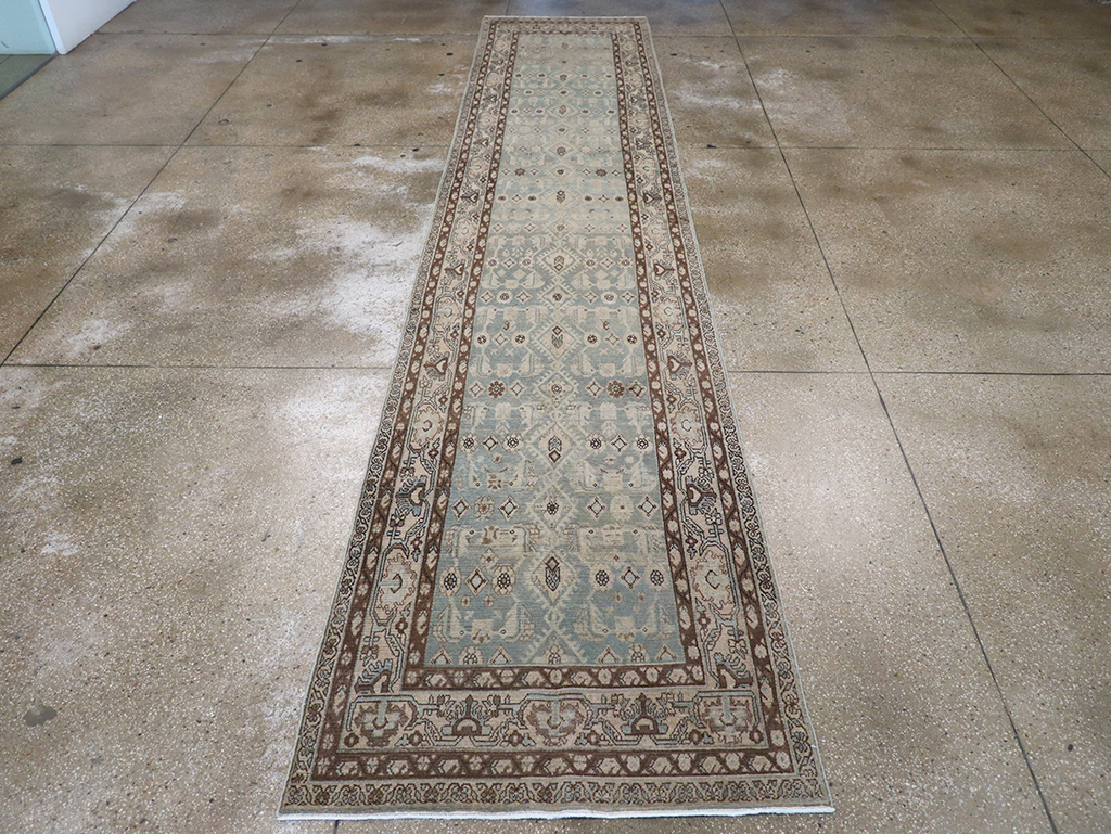 Vintage Persian Malayer Long Runner, No.32731 - Gss
