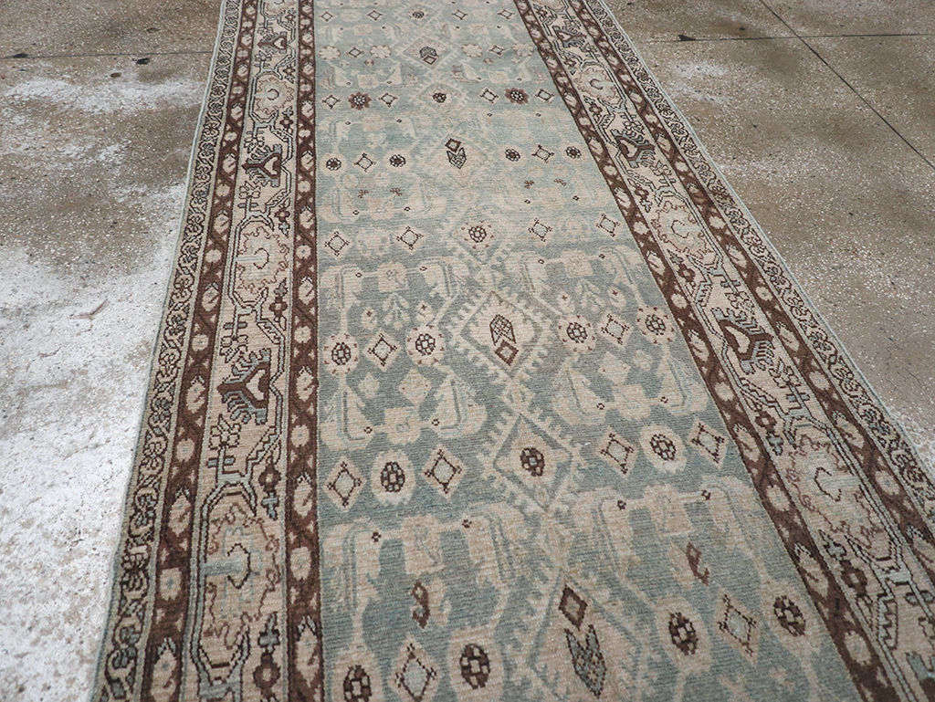 Vintage Persian Malayer Long Runner, No.32731 - Gss