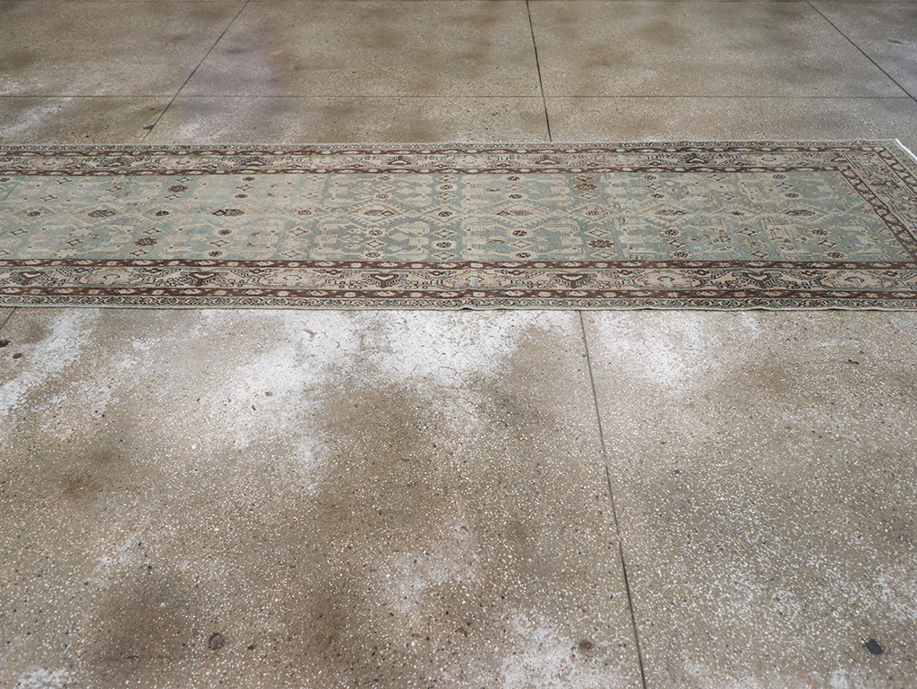 Vintage Persian Malayer Long Runner, No.32731 - Gss