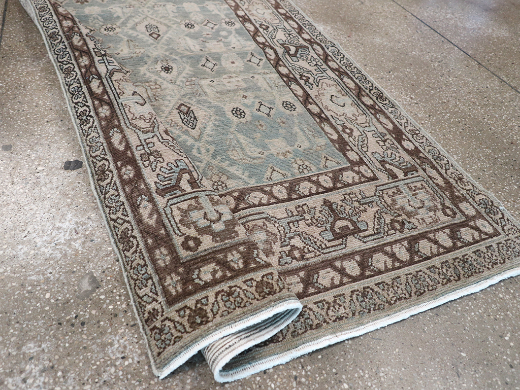 Vintage Persian Malayer Long Runner, No.32731 - Gss