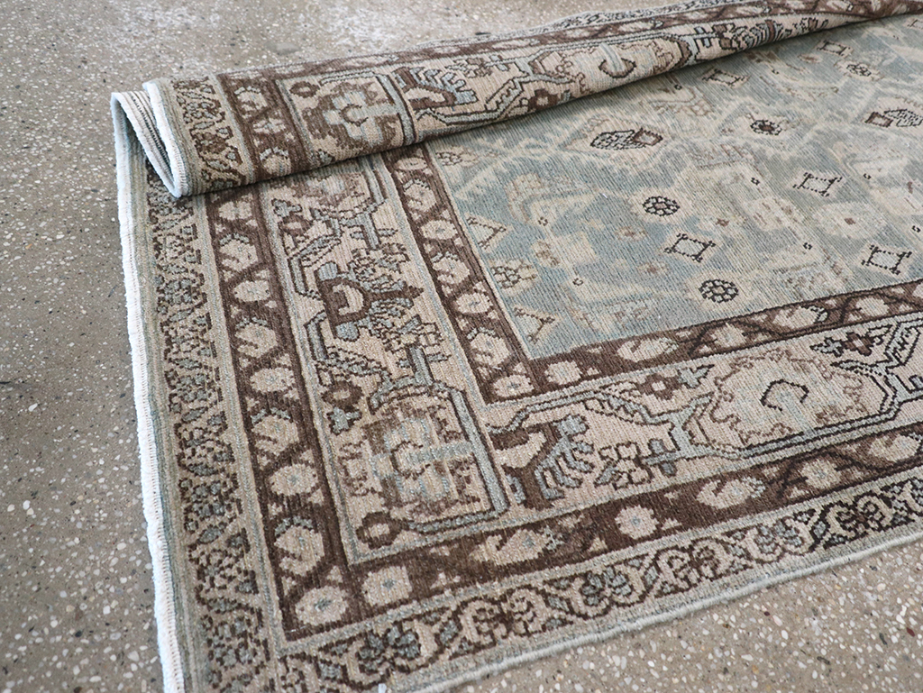 Vintage Persian Malayer Long Runner, No.32731 - Gss