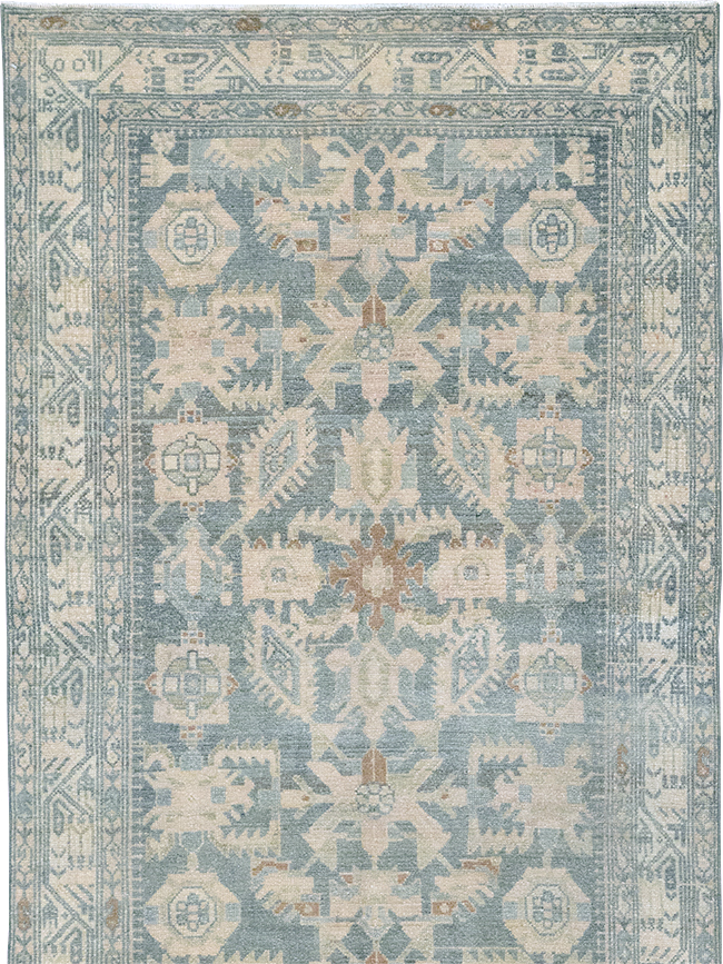 Vintage Persian Malayer Long Runner, No.32732 - Gss