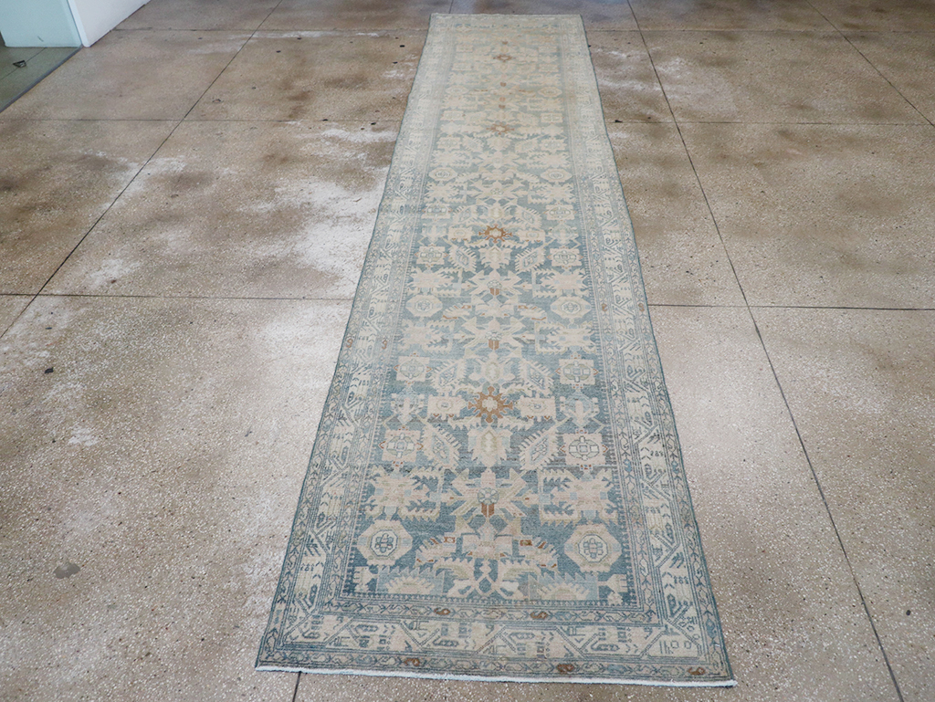 Vintage Persian Malayer Long Runner, No.32732 - Gss