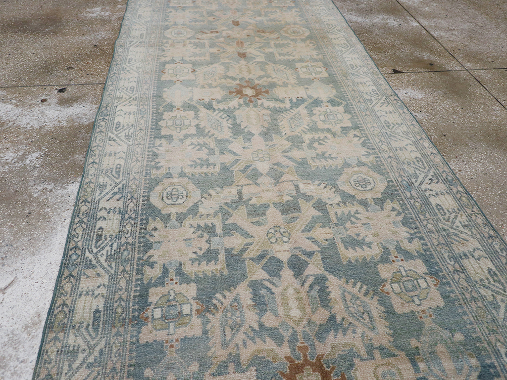 Vintage Persian Malayer Long Runner, No.32732 - Gss