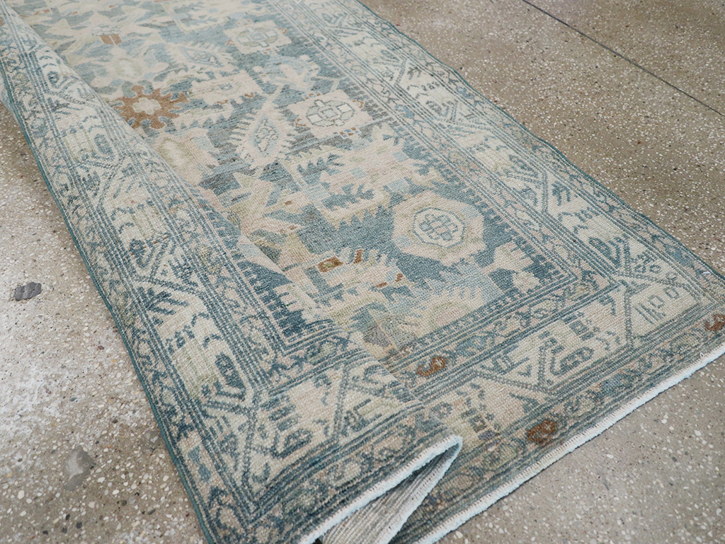 Vintage Persian Malayer Long Runner, No.32732 - Gss