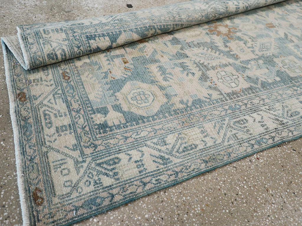 Vintage Persian Malayer Long Runner, No.32732 - Gss