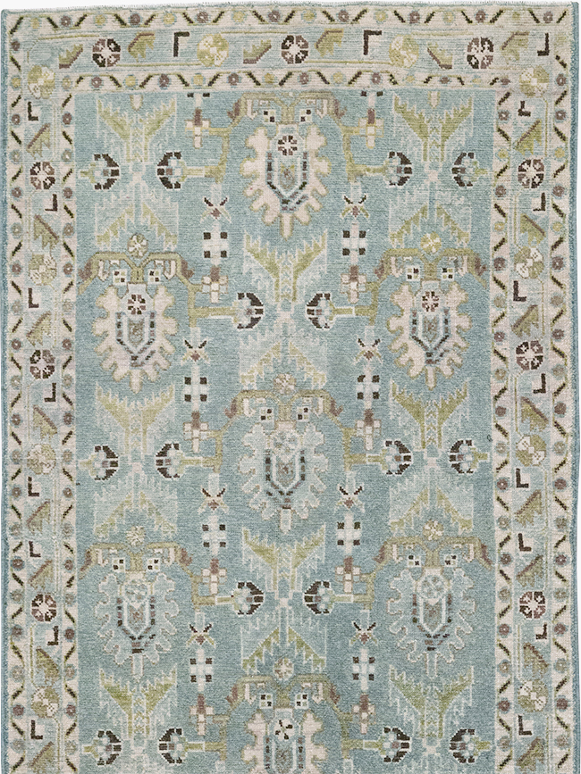 Vintage Persian Malayer Long Runner, No.32734 - Gss
