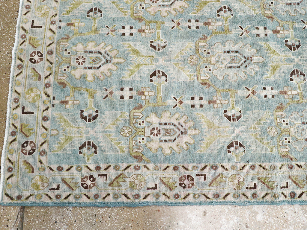 Vintage Persian Malayer Long Runner, No.32734 - Gss