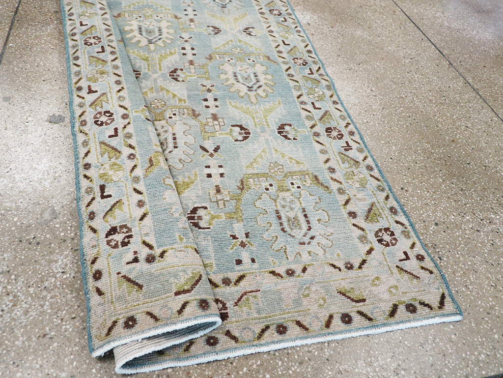 Vintage Persian Malayer Long Runner, No.32734 - Gss