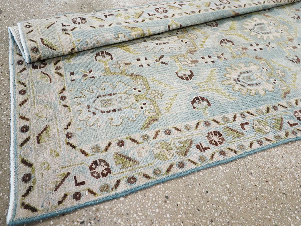 Vintage Persian Malayer Long Runner, No.32734 - Gss