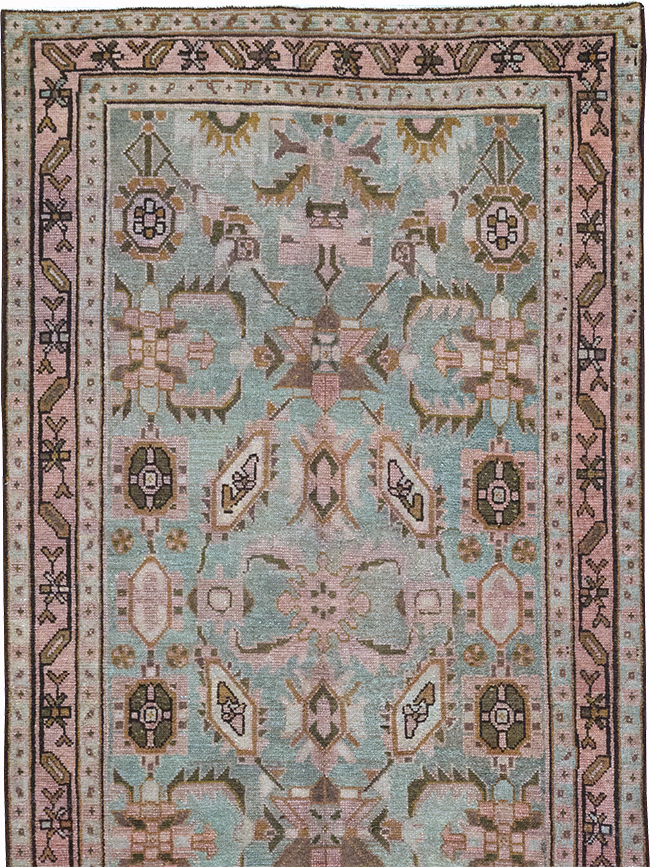 Vintage Persian Malayer Long Runner, No.32735 - Gss