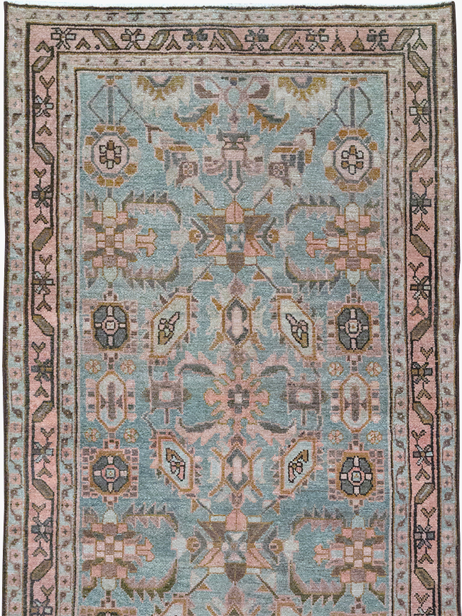 Vintage Persian Malayer Long Runner, No.32735 - Gss