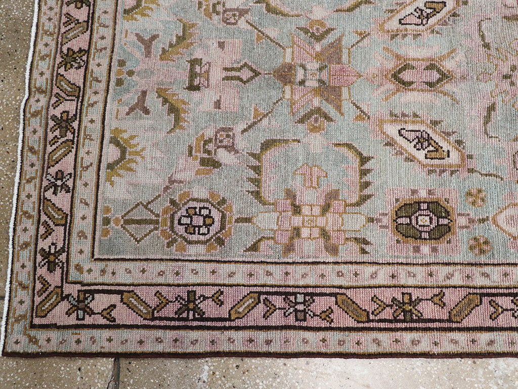 Vintage Persian Malayer Long Runner, No.32735 - Gss