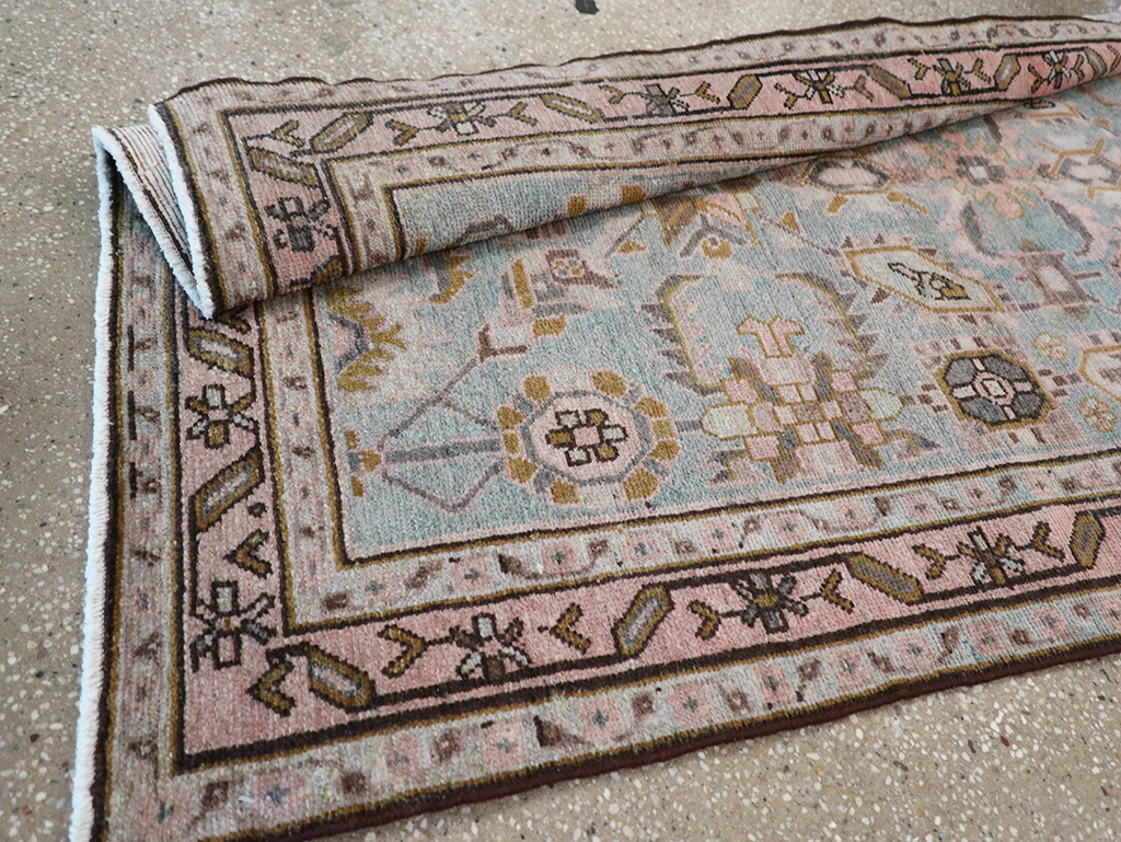Vintage Persian Malayer Long Runner, No.32735 - Gss