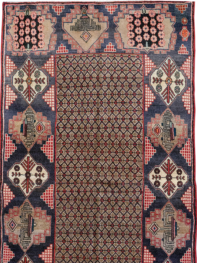 Vintage Persian Serab Gallery Rug, No.32738 - Gss