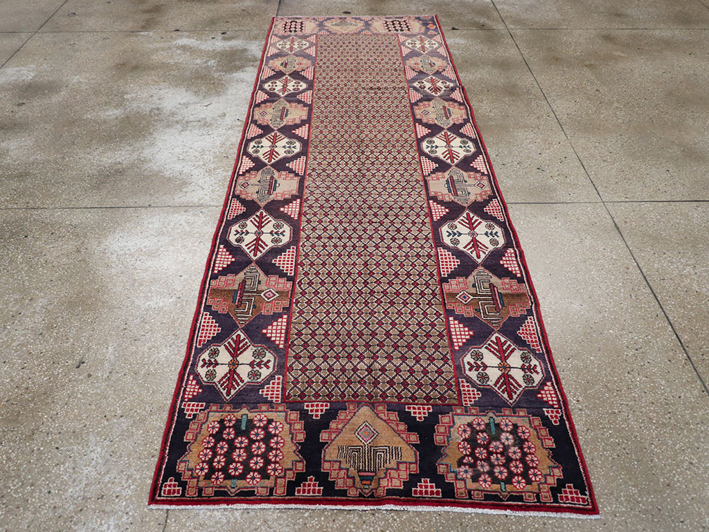 Vintage Persian Serab Gallery Rug, No.32738 - Gss
