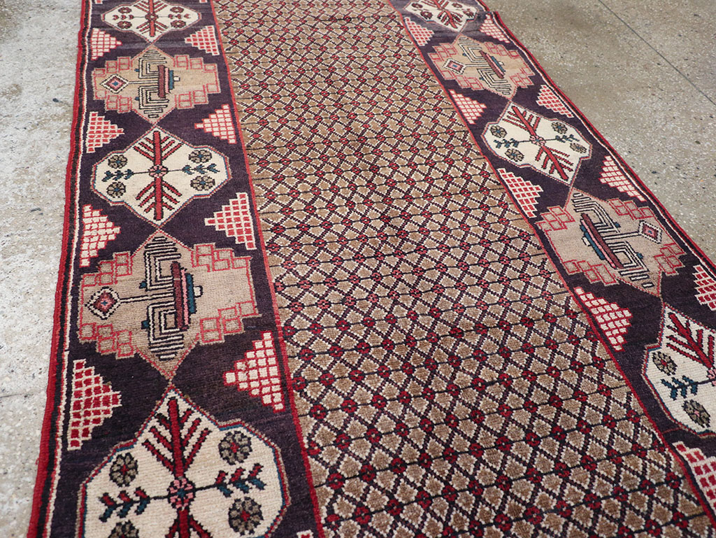 Vintage Persian Serab Gallery Rug, No.32738 - Gss