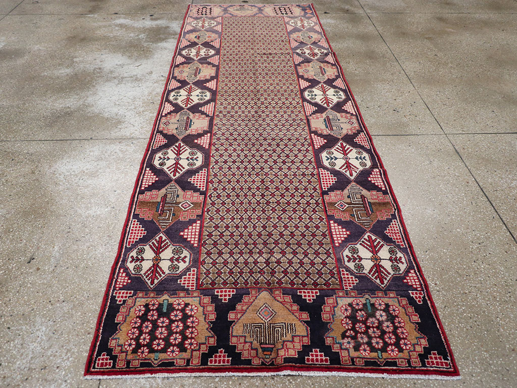 Vintage Persian Serab Gallery Rug, No.32738 - Gss