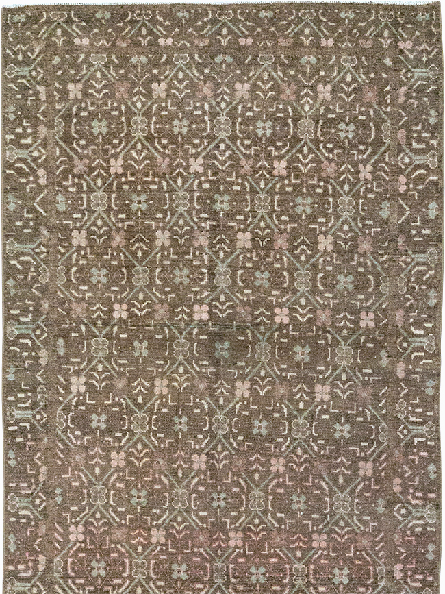 Vintage Persian Serab Runner, No.32739 - Gss