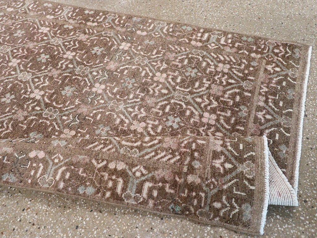 Vintage Persian Serab Runner, No.32739 - Gss