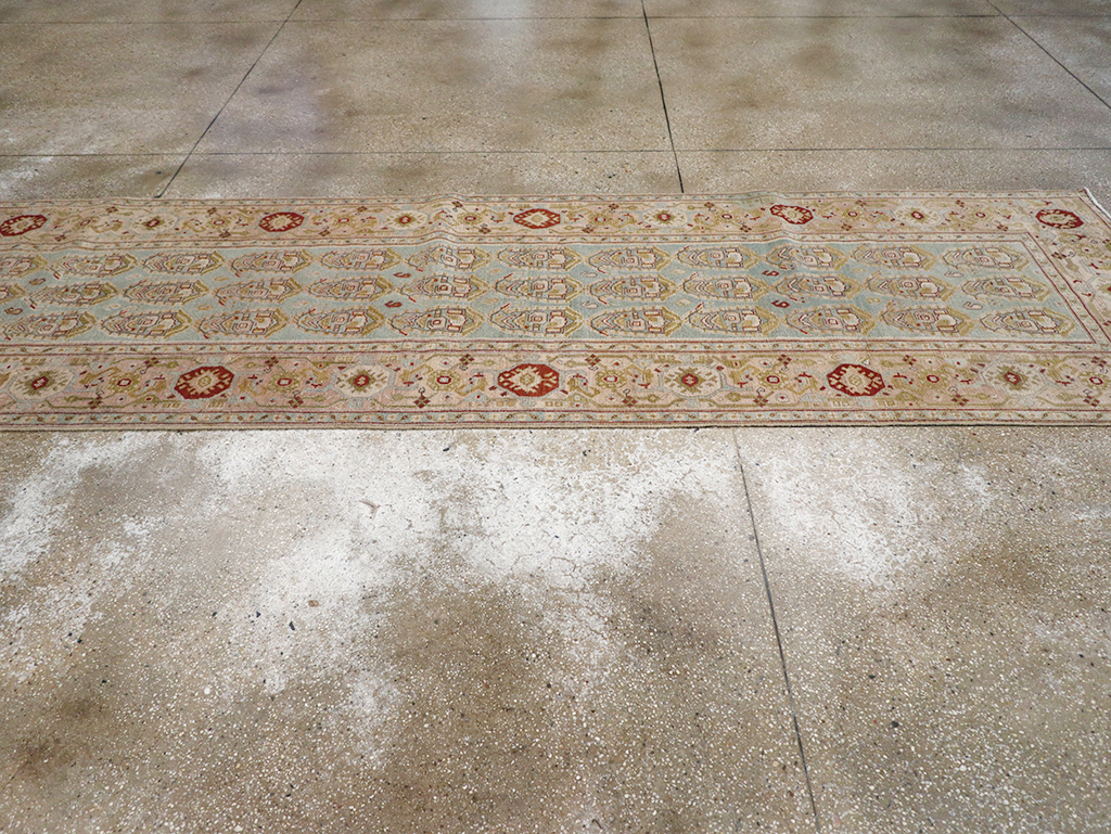 Vintage Persian Malayer Long Runner, No.32740 - Gss