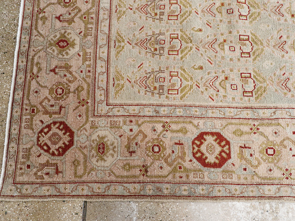 Vintage Persian Malayer Long Runner, No.32740 - Gss