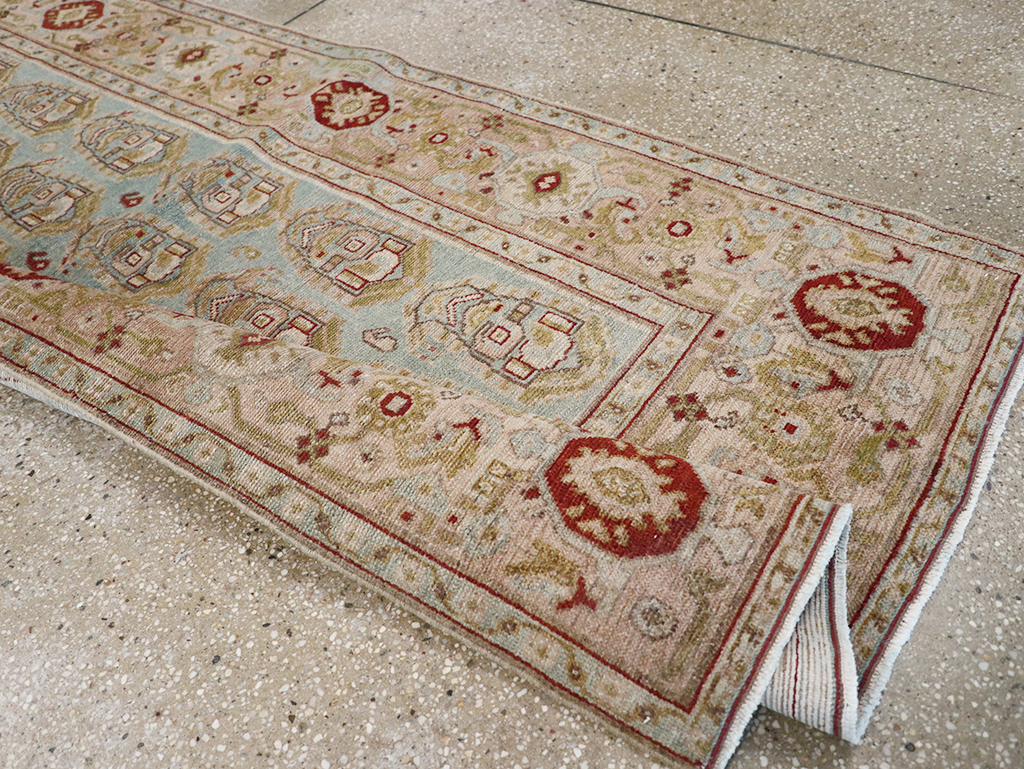 Vintage Persian Malayer Long Runner, No.32740 - Gss