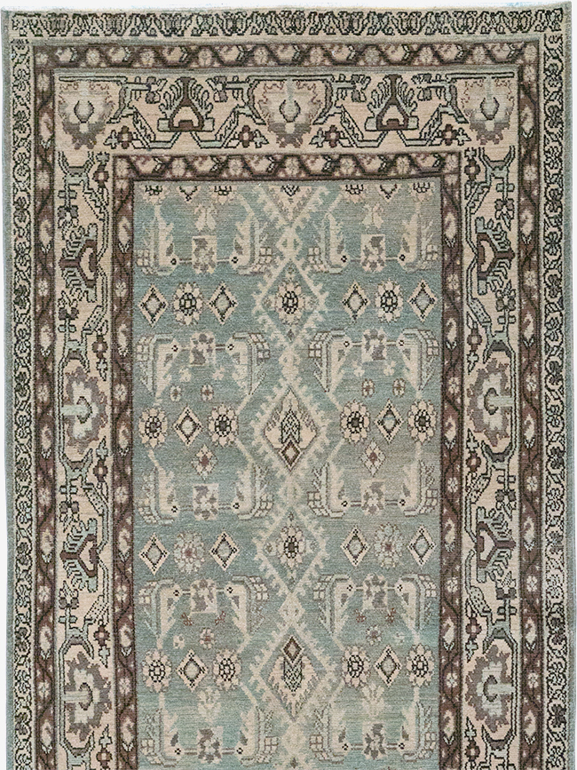 Vintage Persian Malayer Long Runner, No.32741 - Gss
