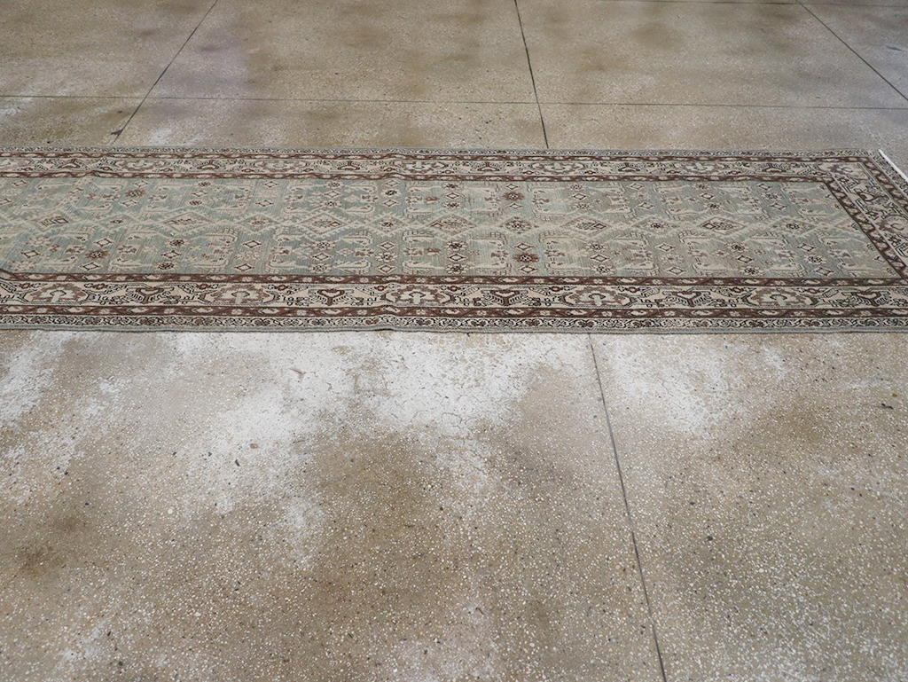 Vintage Persian Malayer Long Runner, No.32741 - Gss