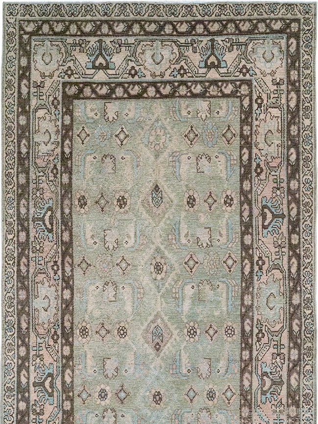 Vintage Persian Malayer Runner, No.32742 - Gss