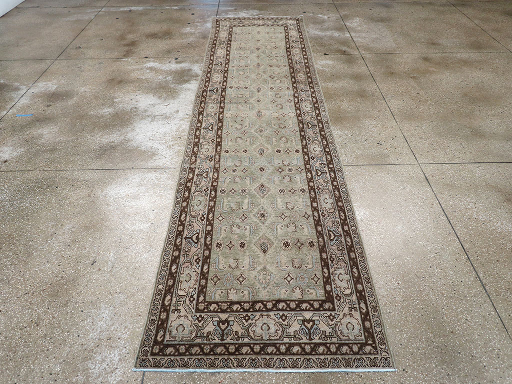 Vintage Persian Malayer Runner, No.32742 - Gss