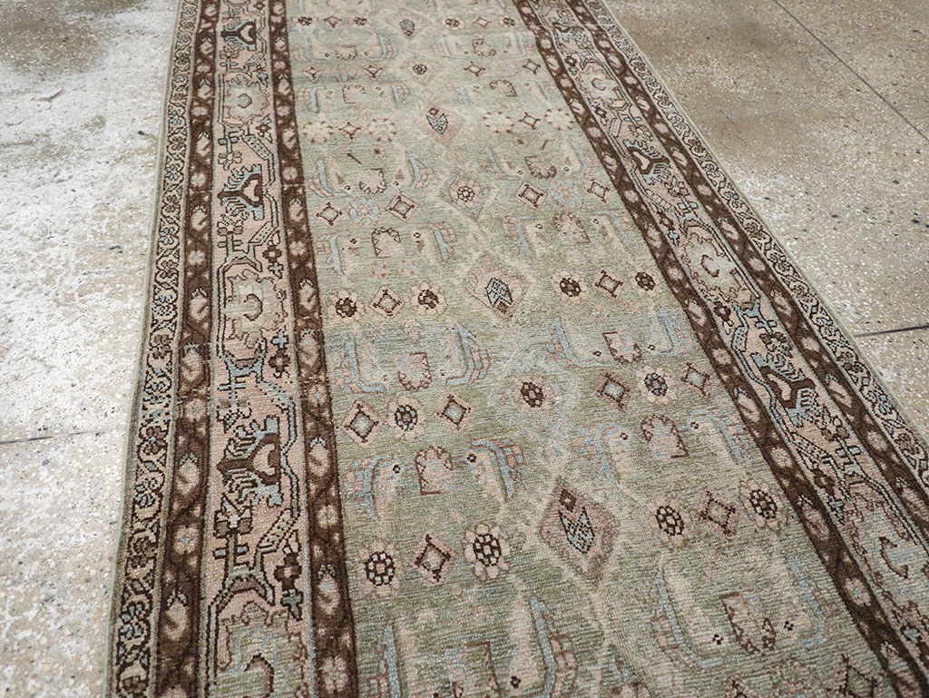 Vintage Persian Malayer Runner, No.32742 - Gss