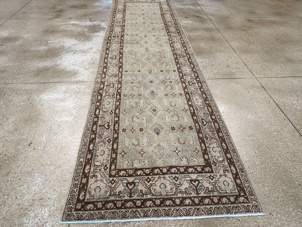 Vintage Persian Malayer Runner, No.32742 - Gss
