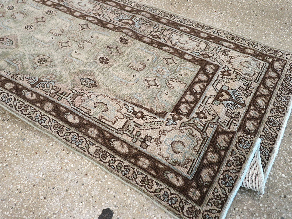Vintage Persian Malayer Runner, No.32742 - Gss