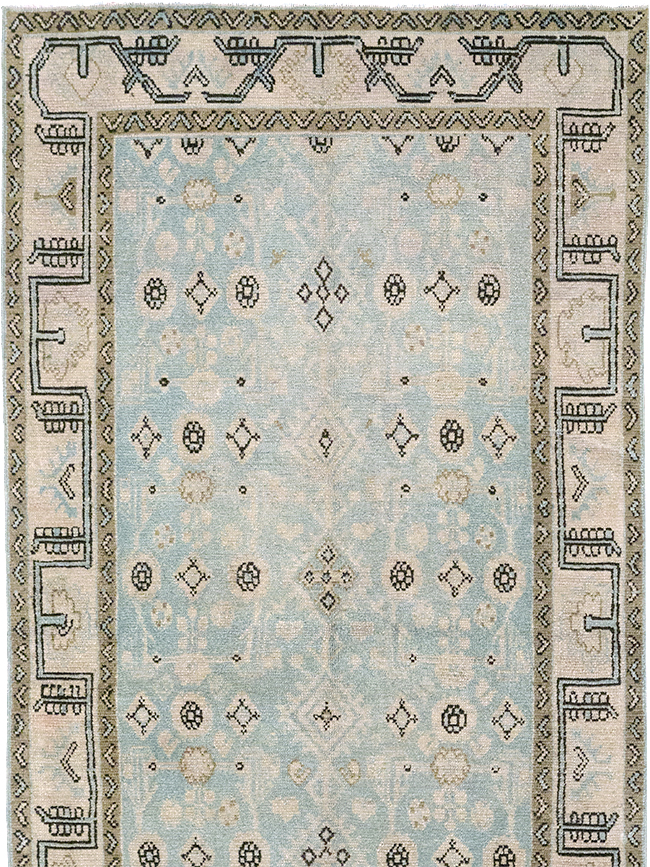 Vintage Persian Malayer Runner, No.32743 - Gss