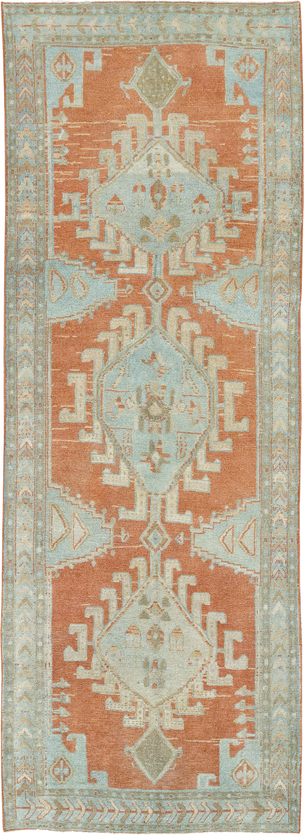 Vintage Persian Veece Accent Rug, No.32744 - Gss