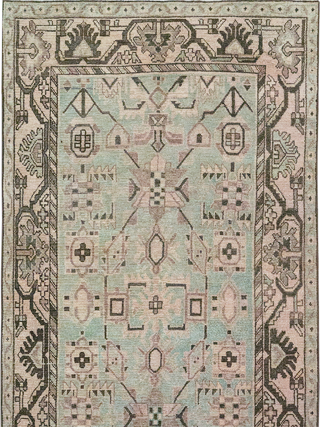 Vintage Persian Malayer Runner, No.32745 - Gss