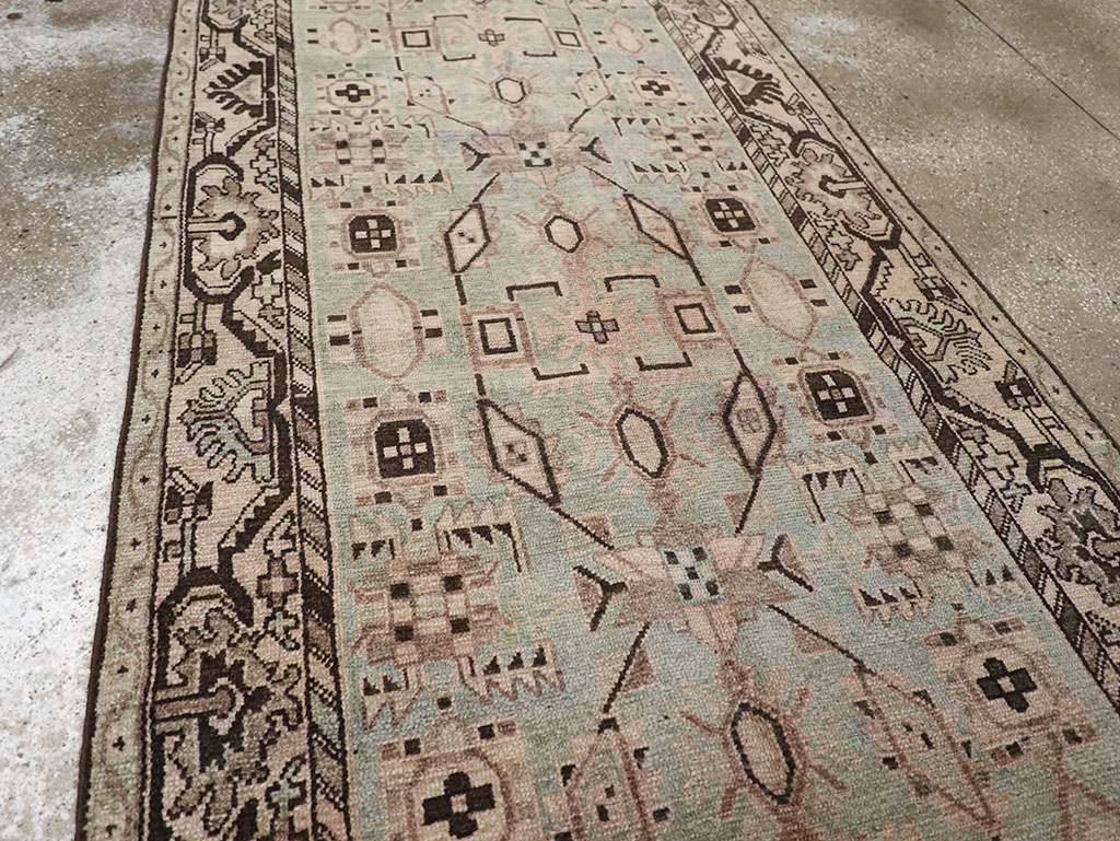 Vintage Persian Malayer Runner, No.32745 - Gss